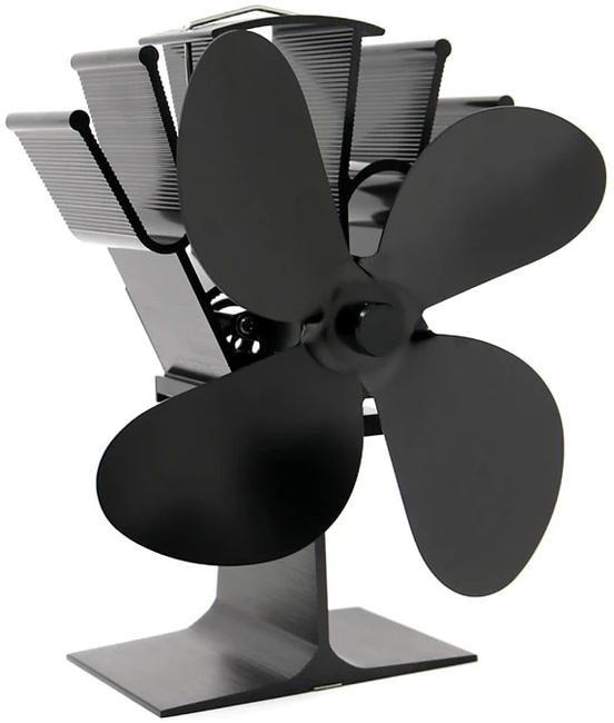 Wood Stove Fan: Thousands of Hours of Home Comfort With No Hassle, No Noise, and No Mess