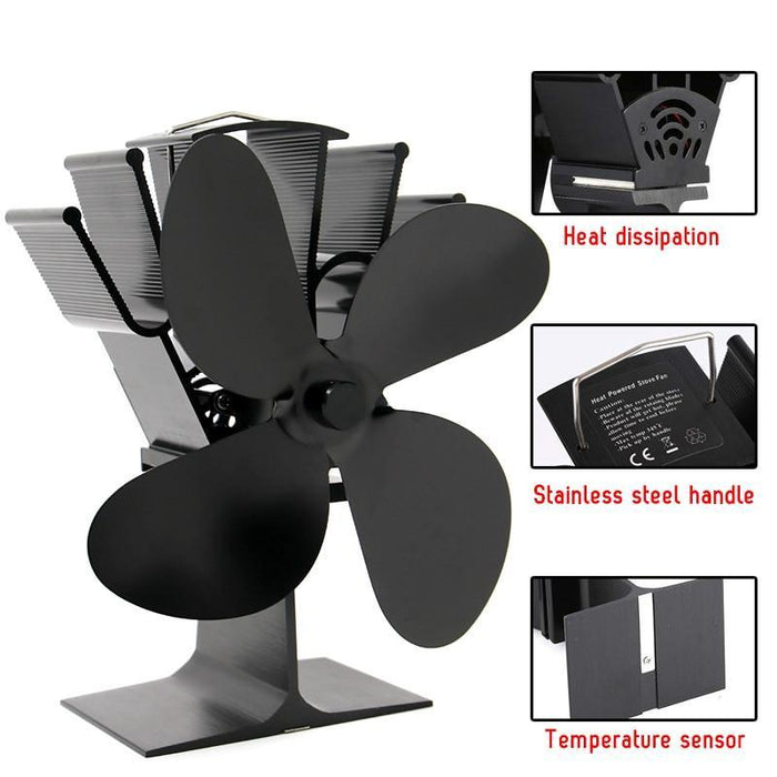 Wood Stove Fan: Thousands of Hours of Home Comfort With No Hassle, No Noise, and No Mess