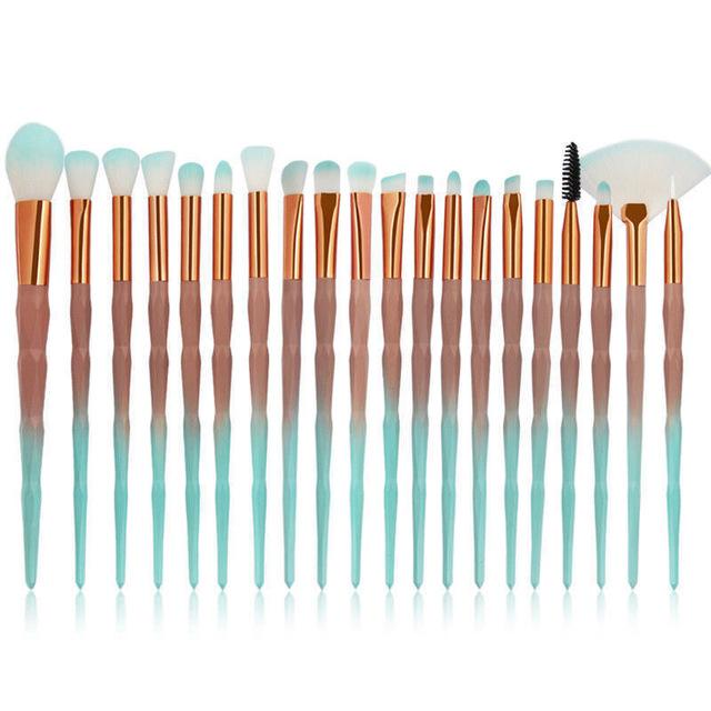 20PCS Unicorn Makeup Brush set