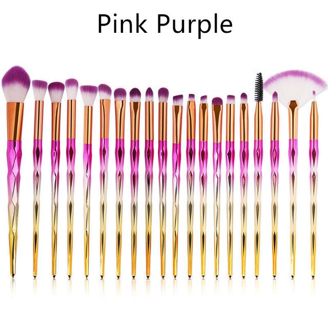 20PCS Unicorn Makeup Brush set