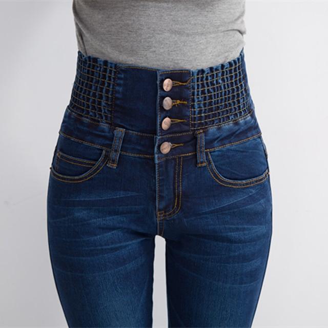 Women Winter Fleece Jeans