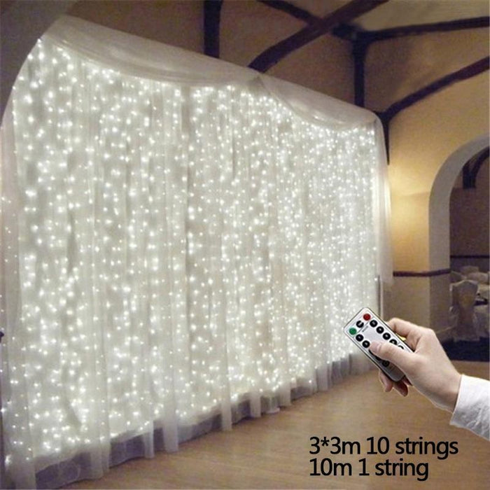 300 LED Curtain Lights