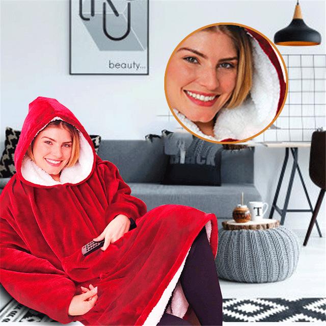 Comfybear™ Blanket Sweatshirt For Adults & Children